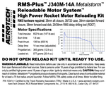 AeroTech J340M-14A RMS-38/720 Reload Kit (1 Pack) - 103414
